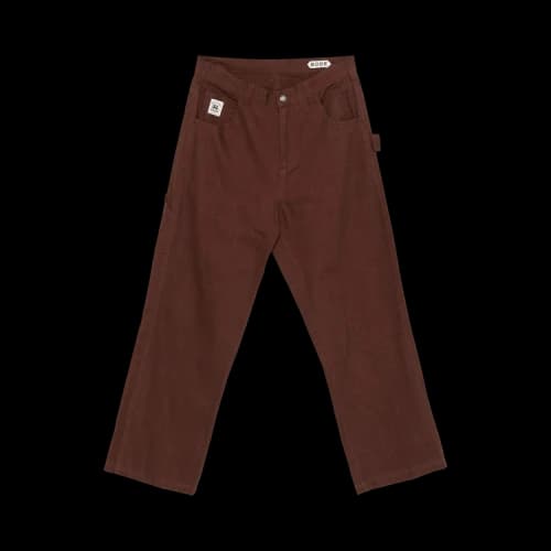 Bode Twill Knolly Brook Trousers 'Brown'