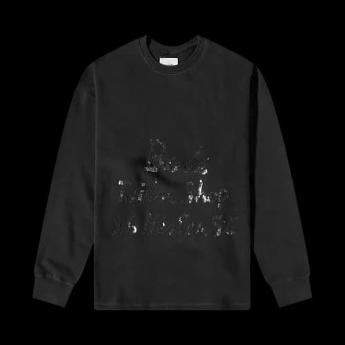 Bode Tailor Shop Crewneck 'Black'