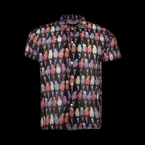 Bode Parakeet Short-Sleeve Shirt 'Multicolor'