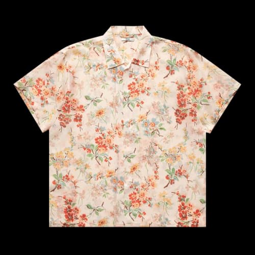 Bode Flowering Crabapple Short-Sleeve Shirt 'Multicolor'