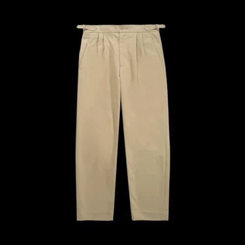 Bode Double Button Pants 'Khaki'