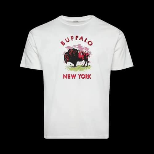 Bode Buffalo Tee 'Cream'