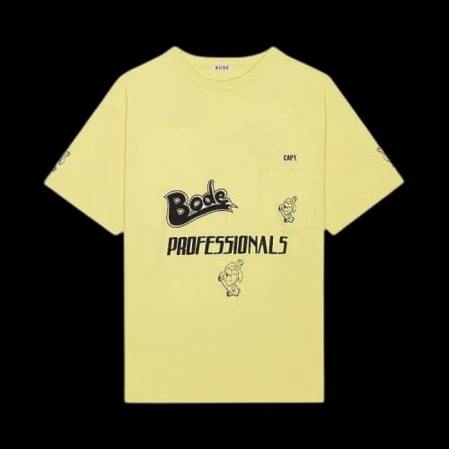 Bode Professionals Tee 'Yellow'