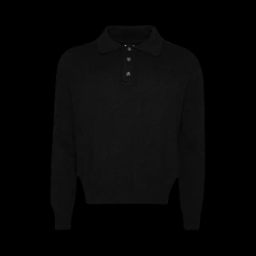 Bode Cashmere Polo 'Black'