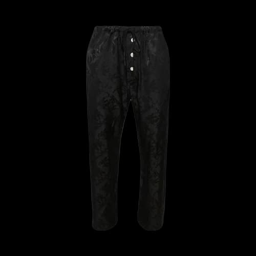 Bode Football Jacquard Pajama Pants 'Black'