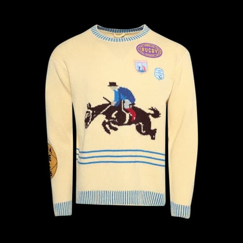 Bode Jockey Sweater 'Yellw'