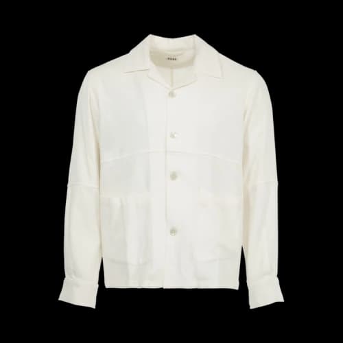Bode Quartered Shirt 'Ivory'
