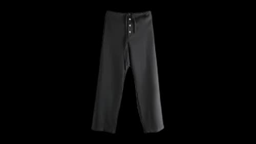 Bode Astor Pajama Pants Black