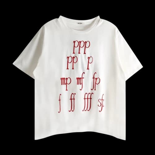 Bode Composer T-Shirt 'Cream'
