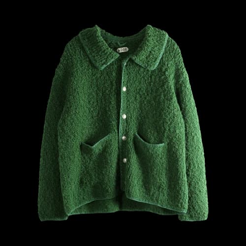 Bode Moppet Cardigan 'Green'