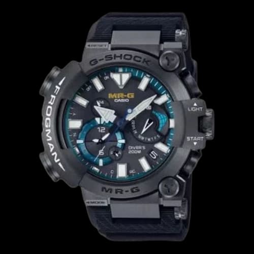 CASIO G-Shock Analog 'Black Titanium Blue'