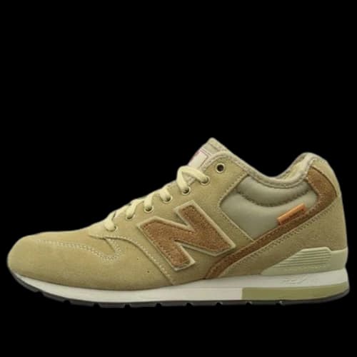 New Balance 996 Series Wear-resistant Non-Slip Mid Tops Khaki