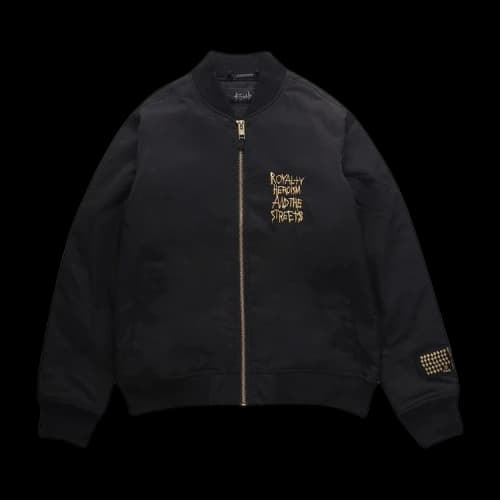 Ksubi 23 Bomber Jacket 'Jet Black'