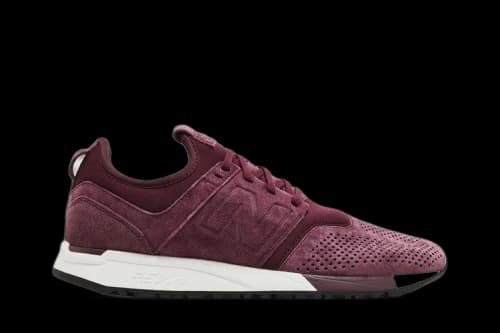 New Balance 247 Suede Burgundy