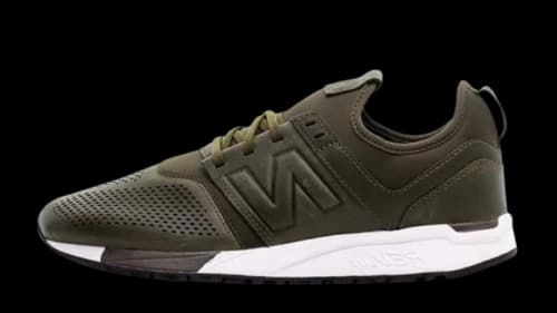 New Balance 247 Leather Olive