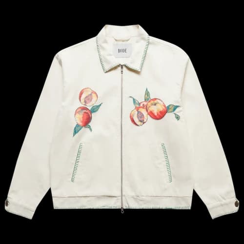 Bode Georgia Peach Jacket 'White'