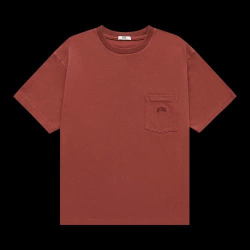 Bode Pocket Tee 'Brown'