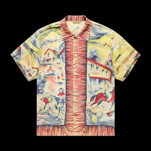 Bode Pampa Pony Short-Sleeve Shirt 'Multicolor'
