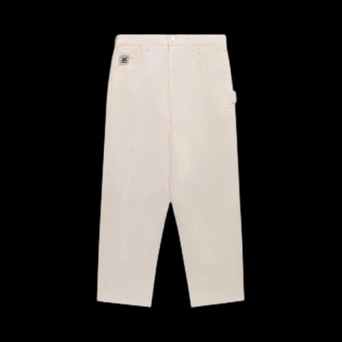 Bode Herringbone Knolly Brook Trouser 'White'