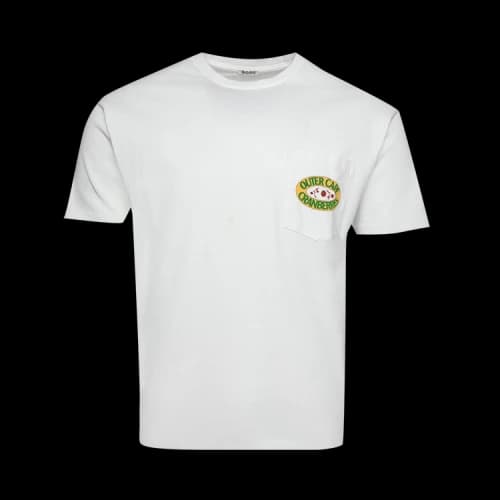 Bode Cranberries Pocket Tee 'Cream'
