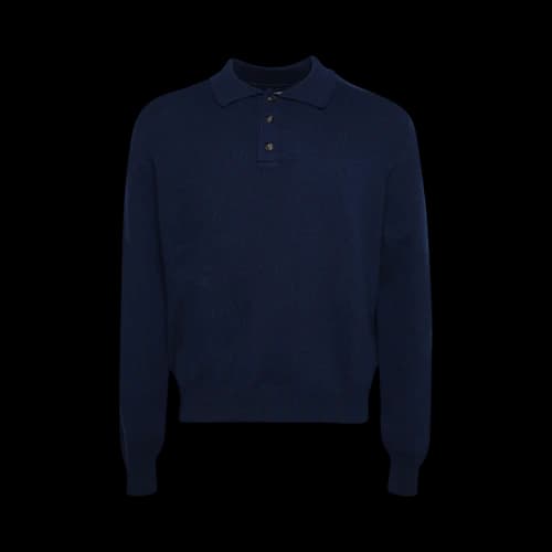 Bode Cashmere Polo 'Navy'