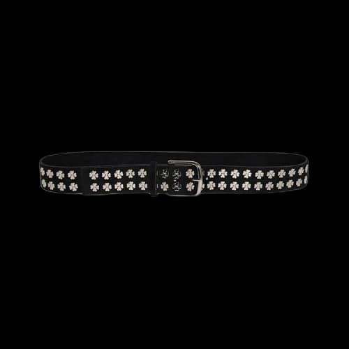 Bode Clover Charm Belt 'Black'