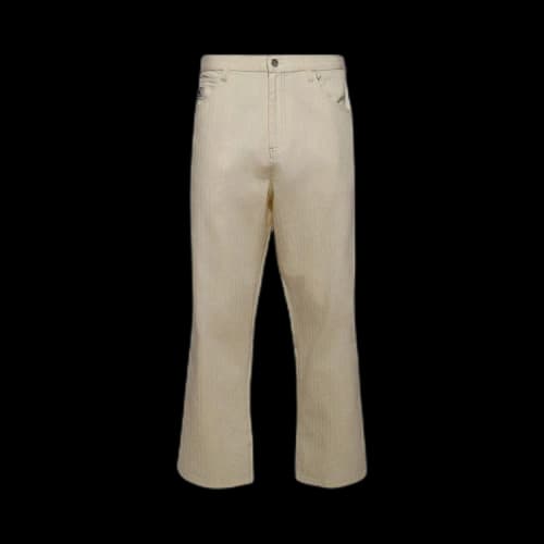 Bode Greenskeeper Knolly Brook Trousers 'Ivory'