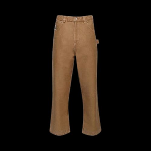 Bode Embroidered Knolly Brook Trouser 'Brown'
