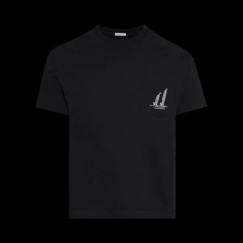 Bode Recreation Sails Pocket Tee 'Black'