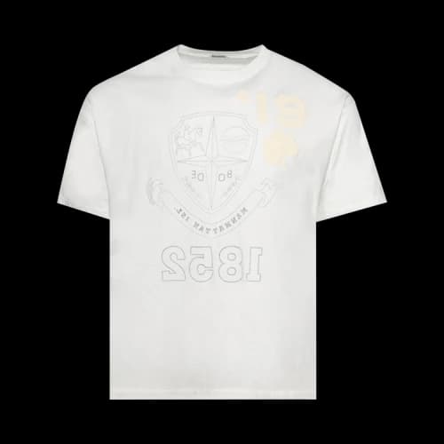 Bode Reversible Crest Tee 'Cream'