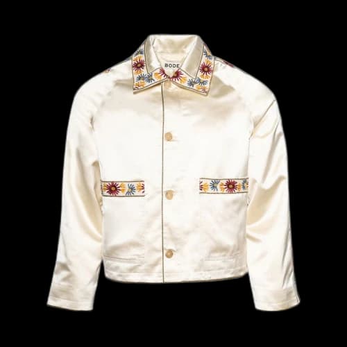 Bode Candyfloss Jacket 'Cream'