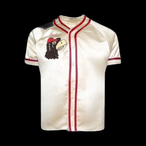 Bode Redtail Baseball Shirt 'Cream/Multicolor'
