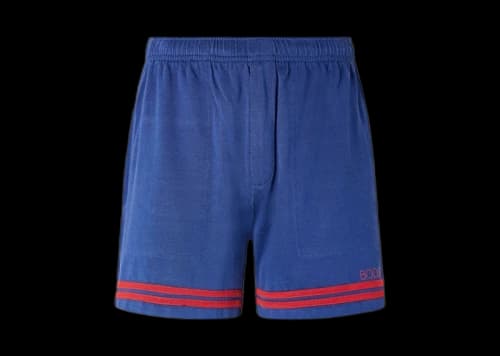 Bode Lakewood Shorts Blue