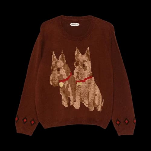 Bode Scottie Pullover 'Brown'