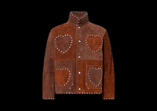 Bode Hearts Welding Jacket Brown Tan