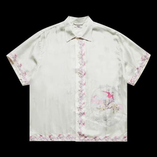 Bode Round Up Short-Sleeve Shirt 'Mint'