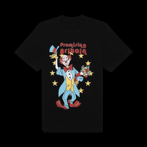 Martine Rose T-Shirt With Clown Artwork 'Black'