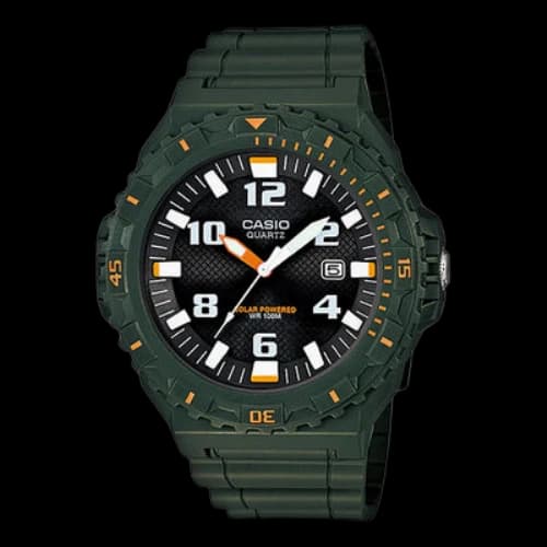 CASIO Quartz Movement 100 Meter Waterproof Watch Mens