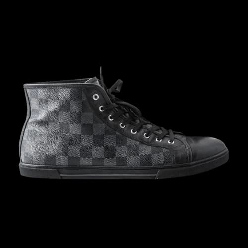 Louis Vuitton Damier Leather High 'Graphite Black'