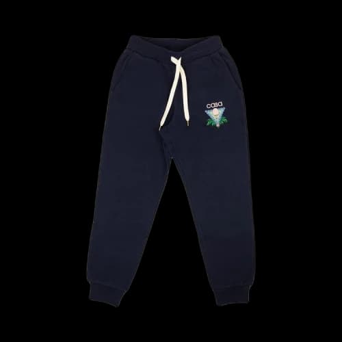Casablanca Memphis Icon Sweatpants 'Navy Blue'