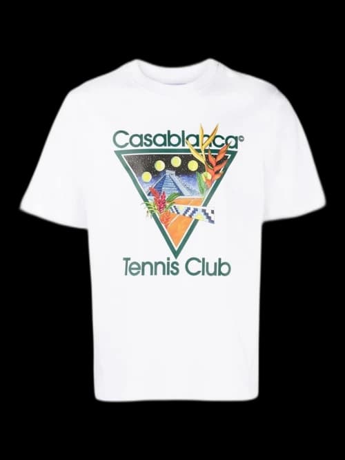 Casablanca Tennis Club Icon T-shirt White/Multi