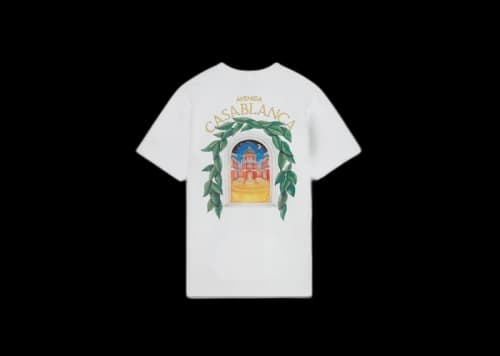 Casablanca Avenida T-shirt White/Multi