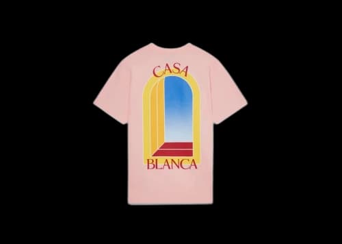 Casablanca L'Arche De Jour T-shirt Pink/Multi