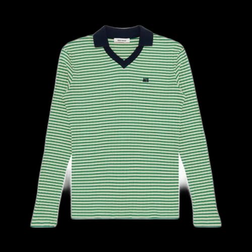 Wales Bonner Sonic Polo 'Ivory/Green'