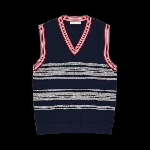 Wales Bonner Shade Vest 'Navy/Red/White'