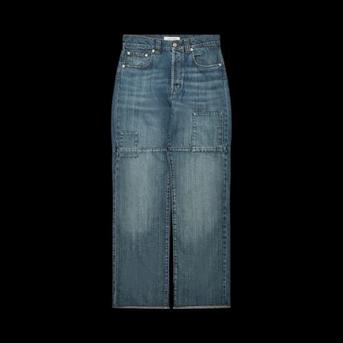 Wales Bonner Chance Denim 'Patched Blue Vintage Wash'