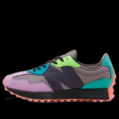 New Balance 327 'Purple green orange'