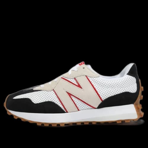New Balance 327 'White Black Red'