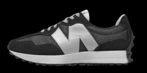 New Balance 327 Black Silver