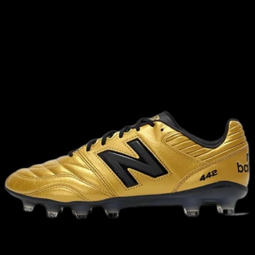 New Balance 442 v2 Pro HG Soccer Shoes 'Gold Black'